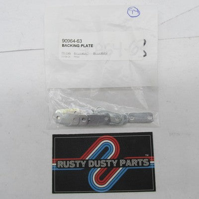 Lot of 14 Harley-Davidson OEM NOS Tour-Pak Mounting Clip Backing Plate