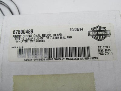 Harley-Davidson Genuine NOS Sportster Front Directional Relocator Kit