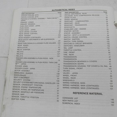 Harley-Davidson Genuine Official 2007 FLHRSE3 Model Parts Catalog 9943