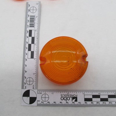 Mixed Lot of Harley Davidson OEM Amber Turn Signal Lenses and Red Refl