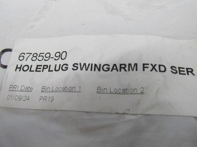 Harley Davidson Genuine NOS Swingarm Hole Plug 67859-90