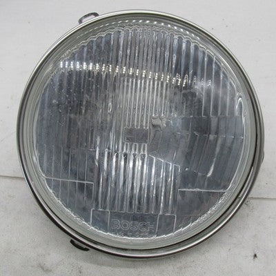 Bosch Harley Davidson OEM Vintage 7" H4 Headlight with Trim Ring 13056