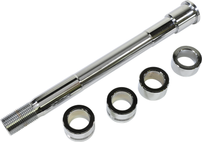 Drag Specialties Axle Kit Chrome Front 0214-1979