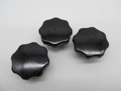 Lot of 3 Harley Davidson NOS Aermacchi Black Oil Tank Cap 700P