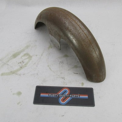 Custom Harley Davidson 5-5/8" Raw Steel Unpainted Front Fender