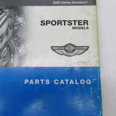 Harley Davidson Official Factory 2003 Sportster Models Parts Catalog 9