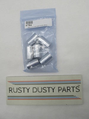 Lot of 6 Harley-Davidson Genuine NOS Chrome Air Cleaner Mounting Space