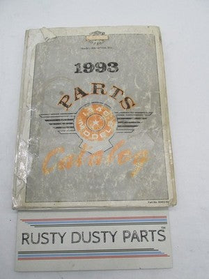 Harley-Davidson Official Factory 1993 1340 Models Parts Catalog 99450-