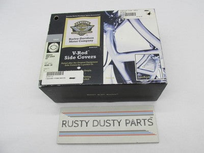 Harley-Davidson Genuine NOS V-Rod Smooth Chrome Side Cover 66330-03