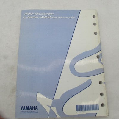 Yamaha OEM 1998 YZ400FL1 Owner's Service Manual LIT-11626-12-54