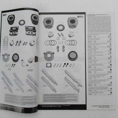 Harley-Davidson 2009 Screamin' Eagle Pro Racing Parts Catalog 99556-09