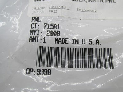 Harley-Davidson Genuine OEM NOS Rubber Instrusment Panel Moulding 7157