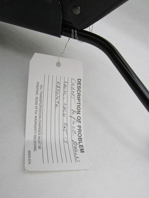 Pair of Harley-Davidson Genuine NOS FLDE Black Rigid Mount Saddlebags