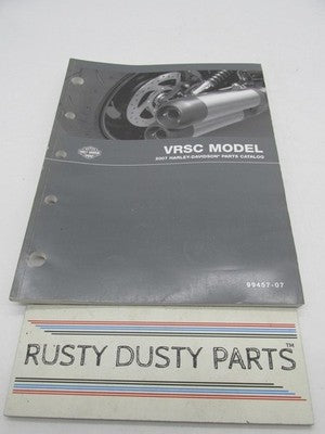Harley-Davidson Official Factory 2007 VRSC Model Parts Catalog 99457-07