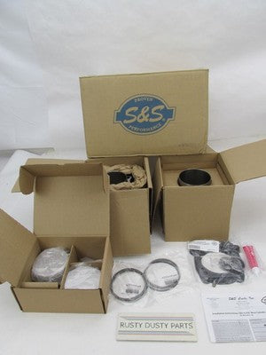 S&S Cycle NOS Harley 17-20 M8 128" Big Bore Cylinder Kit 0910-0733