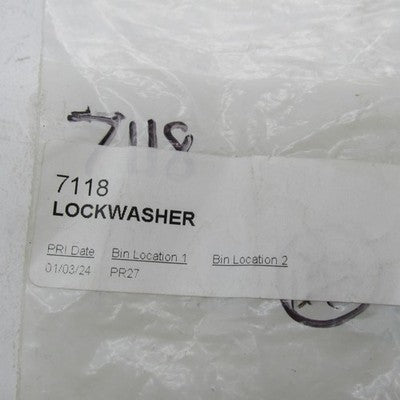 Lot of 100+ Harley-Davidson OEM NOS Internal Tooth Lockwashers 7118