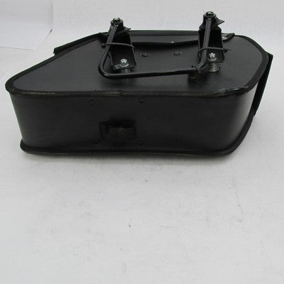 Pair of Viking Bags Large 30L Black Leather-Wrapped Hard Saddlebags WA