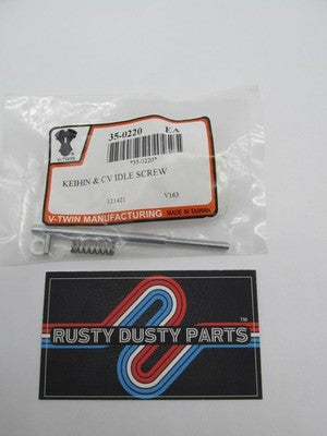 V-Twin Manufacturing NOS Harley Davidson Carburetor Idle Screw 35-0220