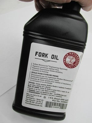 Indian NOS Genuine OEM Scout Thunderstroke FTR 1200 Fork Oil 2208093 -