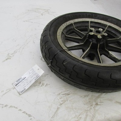 Harley OEM 87-99 Touring 10-Spoke 16x3" Front Mag Wheel *DAMAGED* 4349