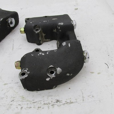 Pair Harley OEM 71-85 Ironhead Sportster Black Rocker Boxes 17514-71 1
