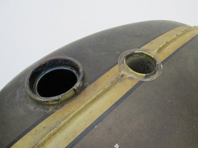 Triumph T120 Genuine OEM Tin Set Front & Rear Fenders Gas Tank Origina