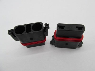 LOT of 2 Harley-Davidson NOS 2-Way Female Housing Connector 73301-04