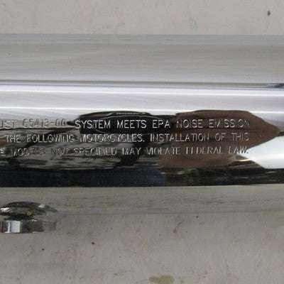 Harley Davidson OEM Stock Chrome Muffler Softail Excellent Condition 6