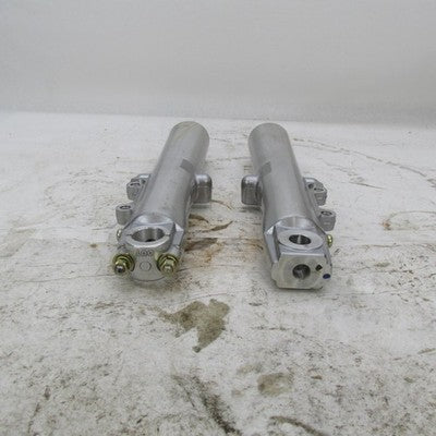 Pair Harley Davidson OEM Front Fork Sliders 2002+ Touring R46497-02A L