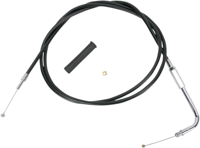 Drag Specialties Black Vinyl Throttle Cable 58"
