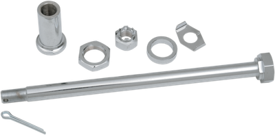 Drag Specialties Chrome Axle Kit Rear 0214-0580