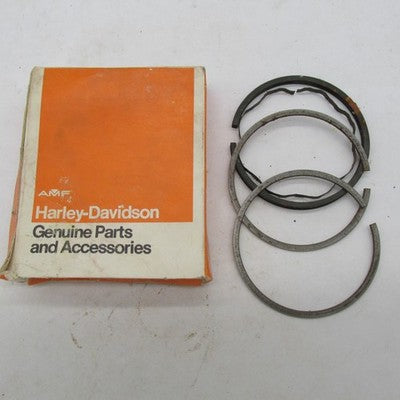 Harley-Davidson Genuine NOS AMF 57-71 Sportster +.060" Piston Ring Set