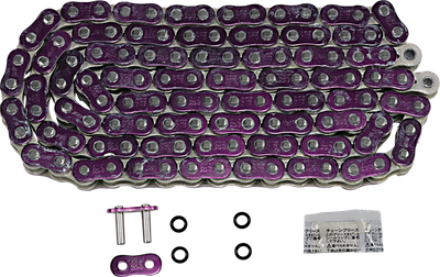 EK ZVX3 Sealed Extreme Sportbike Series Chains  120 Purple 525 525ZVX