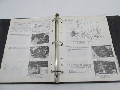 Honda Official Factory 1975 MT250  Service Shop Manual