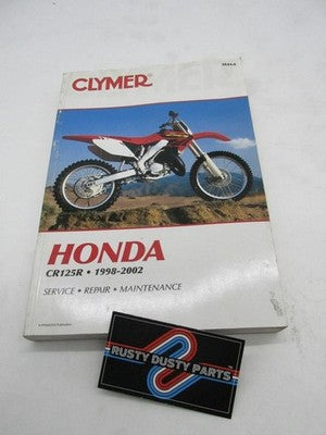 Clymer Honda 1998-2002 CR125 Service Repair Manual