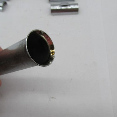 Set of 4 Harley OEM Twin Cam Chrome Pushrod Cover Tubes & Clips 17938-