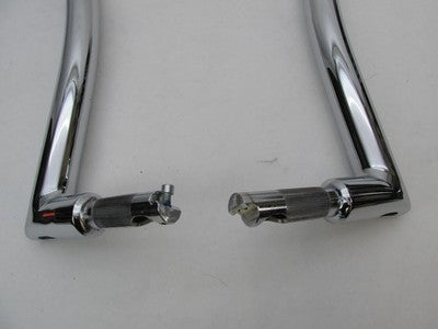 Fat Baggers NOS NIB EZ Install Flat Top Handlebars Chrome 0601-5468 60