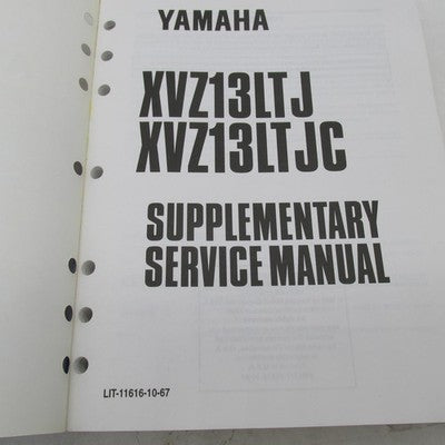 Yamaha OEM 1996 XVZ13A/AC/AT/ATC/LT/LTC Service Manual LIT-11616-VZ-01
