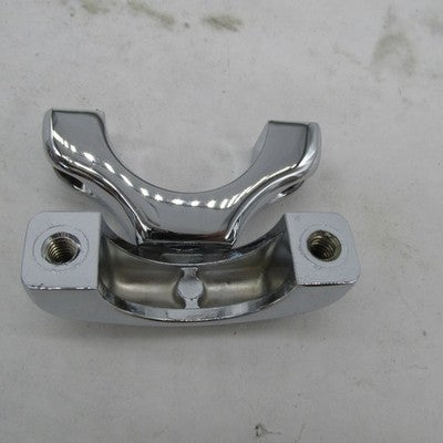 Set of 2 Harley OEM Chrome Turn Signal Windshield Mounting Clamps 5806