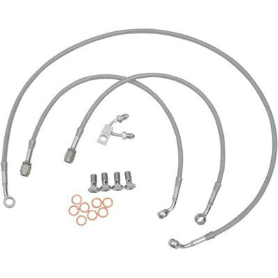 Goodridge Rear  DOT/TUV Brake Line Kit Stock Length HD9219-A