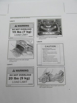 2012 BRP CanAm Spyder 990CC Rotax XPS Service Manual Book Copy