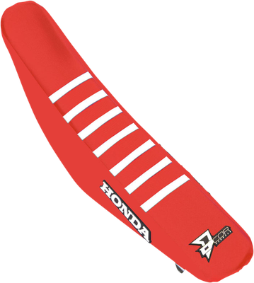 D'COR Seat Cover Red/White Ribs 3010081