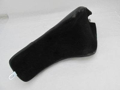 Harley-Davidson Dyna Custom Embroidered Skull Black Leather Seat