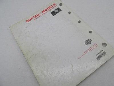 Harley-Davidson Official Factory 2004 Softail Models Parts Catalog 99455-04