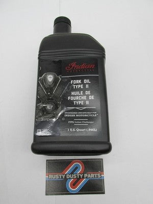 Indian NOS Genuine OEM Challenger Fork Oil Type II 2884244 - 1 QT