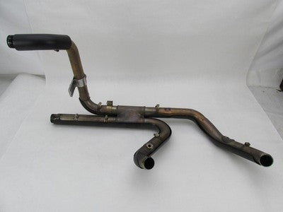 Harley Davidson Touring 95-08 Custom Race Straight Black Exhaust Heade