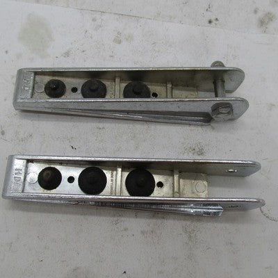 Pair of Harley Davidson Genuine Chopper Custom Footpegs w/ Rubber in L