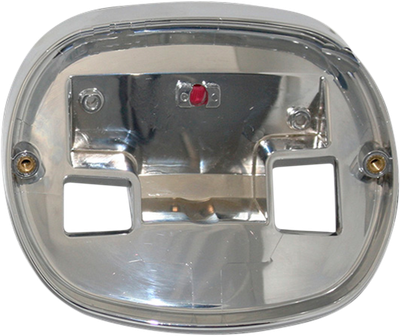 Custom Dynamics Taillight Base Plates Chrome TL-BASEPLATE-C