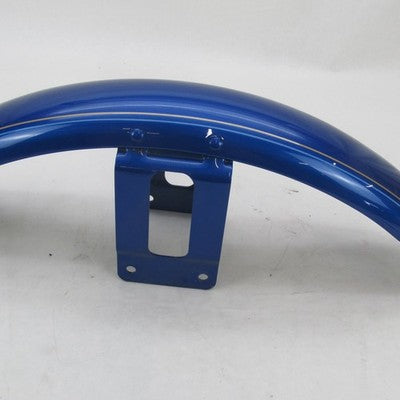 Harley OEM 1996 Dyna FXDL Front Fender States Blue Pearl Pinstripe 589