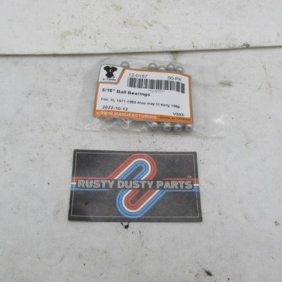 V-Twin OEM 5/16" Neck Clutch Ball Bearings Sportster XLH 1971-1983 12-